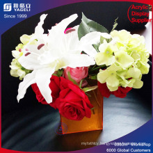 Cube Colorful Acrylic Flower Box